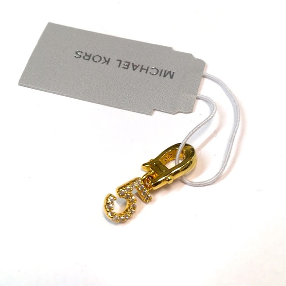 NWT MICHAEL Kors Charm Gold Bracelet charm - Picture 1 of 7